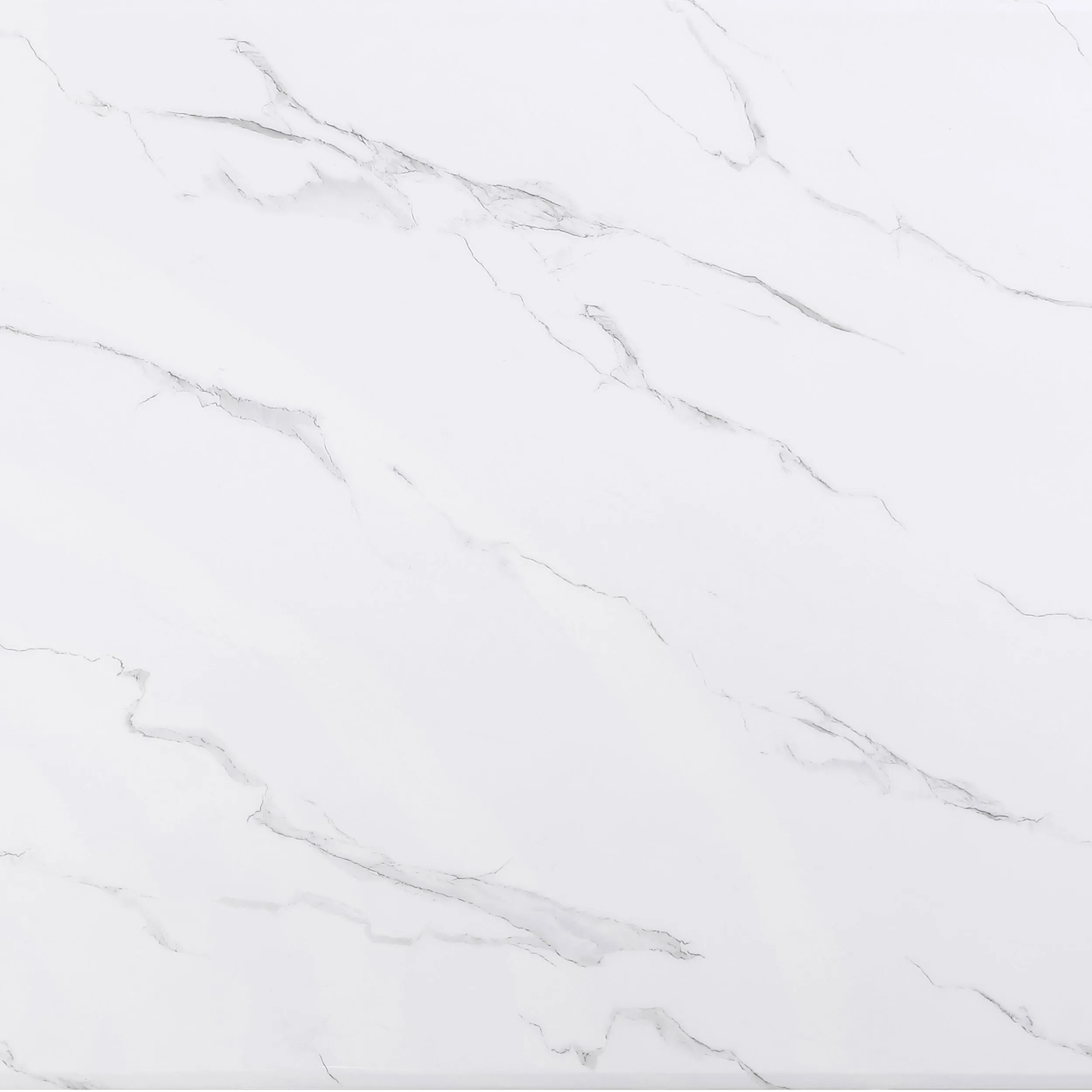 Venera Rectangular 79-inch Faux Marble Dining Table White
