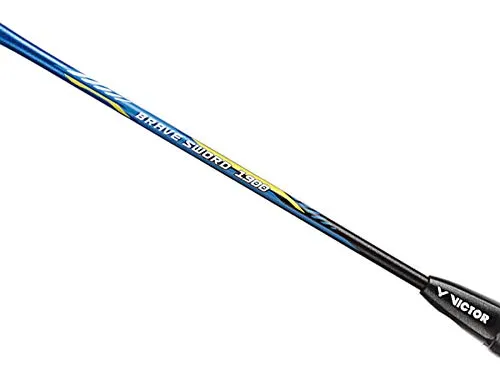 Victor Graphite and Resin Brave Sword 1900 G5 Speed Series Strung Badminton Racket (Available in 3 Colors, 3U, Royal Blue)