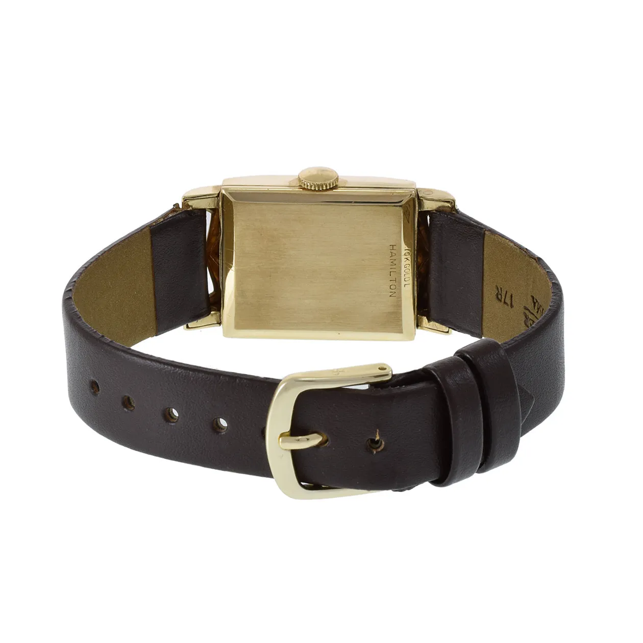 Vintage 1950's Hamilton 10KT Yellow Gold Watch