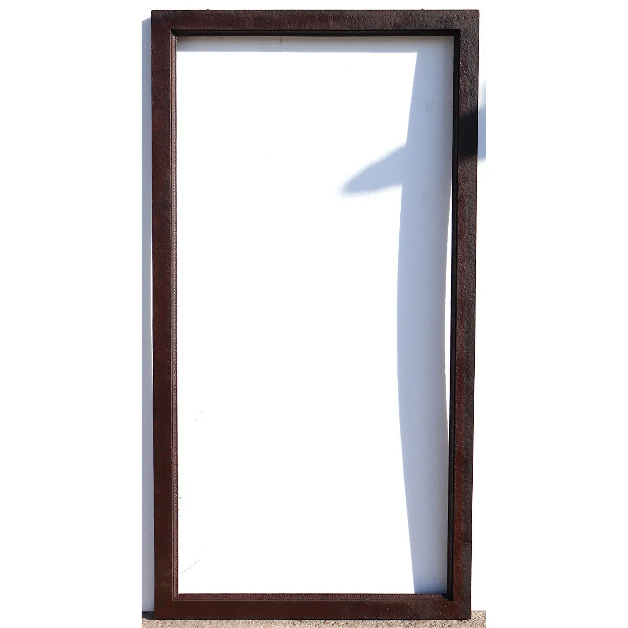 Vintage American Hammered Steel Window Frame