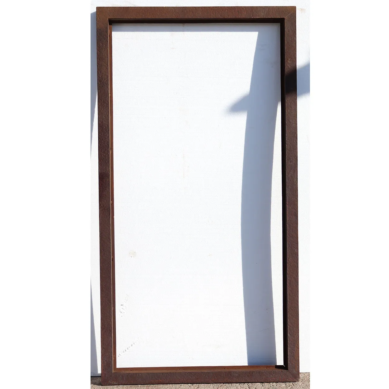 Vintage American Hammered Steel Window Frame