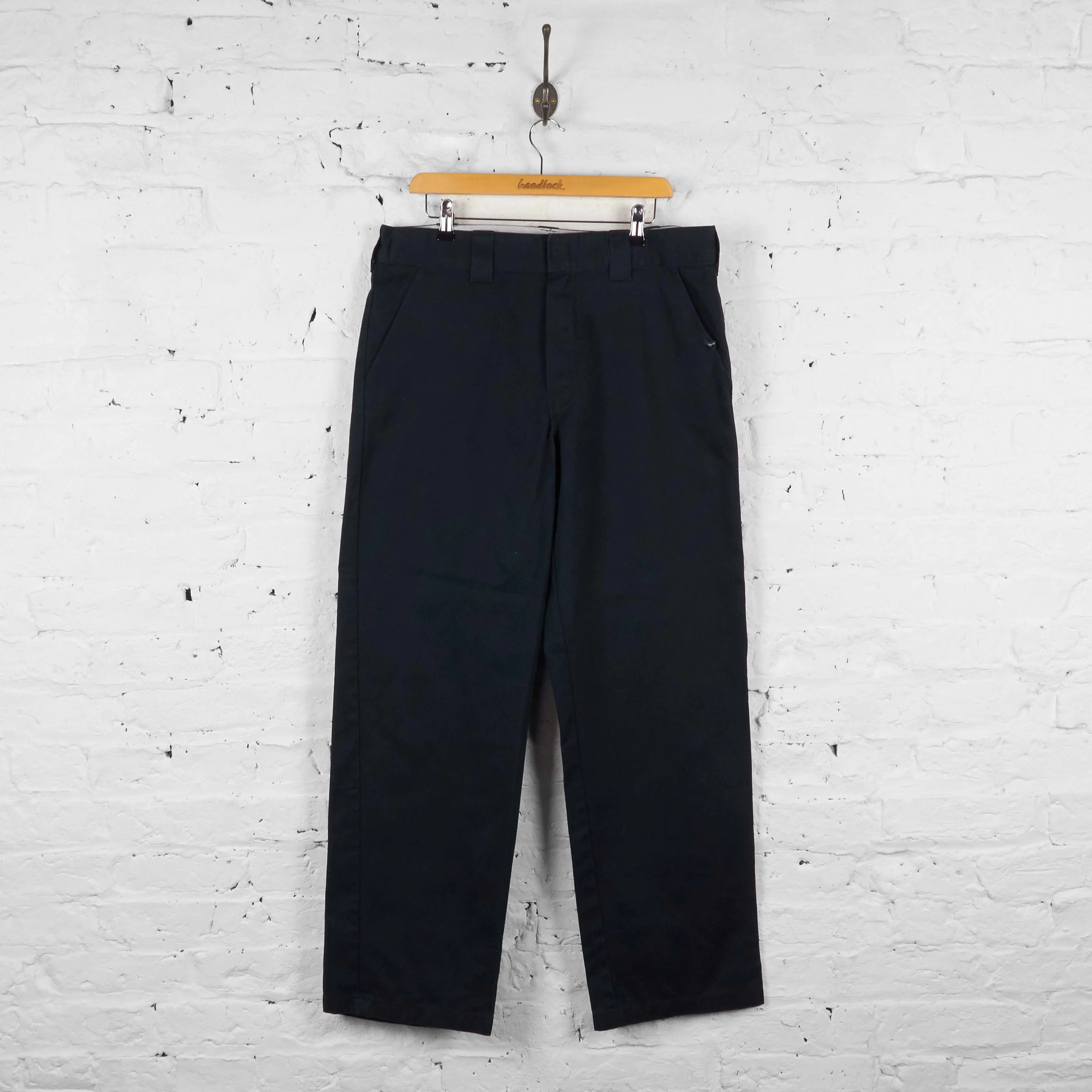 Vintage Dickies Workwear Trousers - Black - L