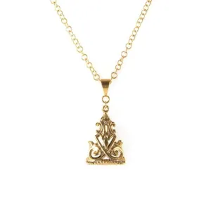 Vintage Fob I Necklace
