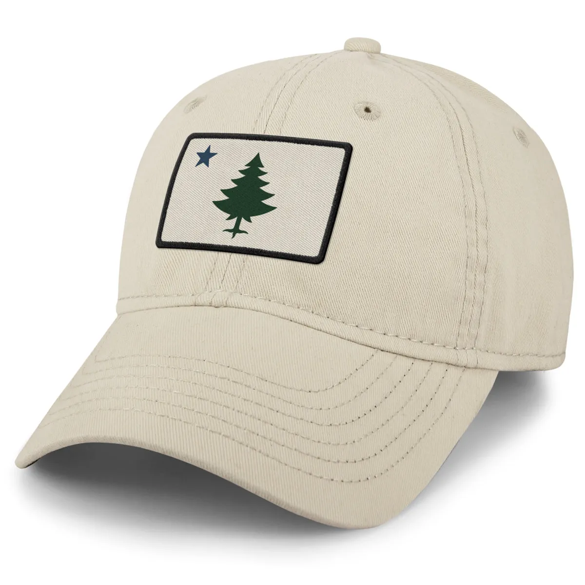 Vintage Maine Flag Dad Hat