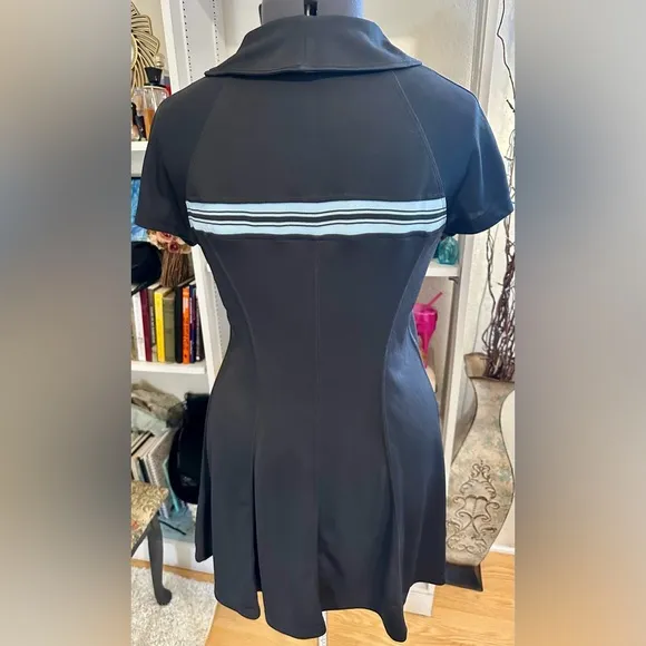 Vintage Nike Challenge Court Tennis Dress 90s Sz M Preppy Retro Country Club