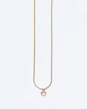 Vintage Rope Chain Necklace with Spring Ring