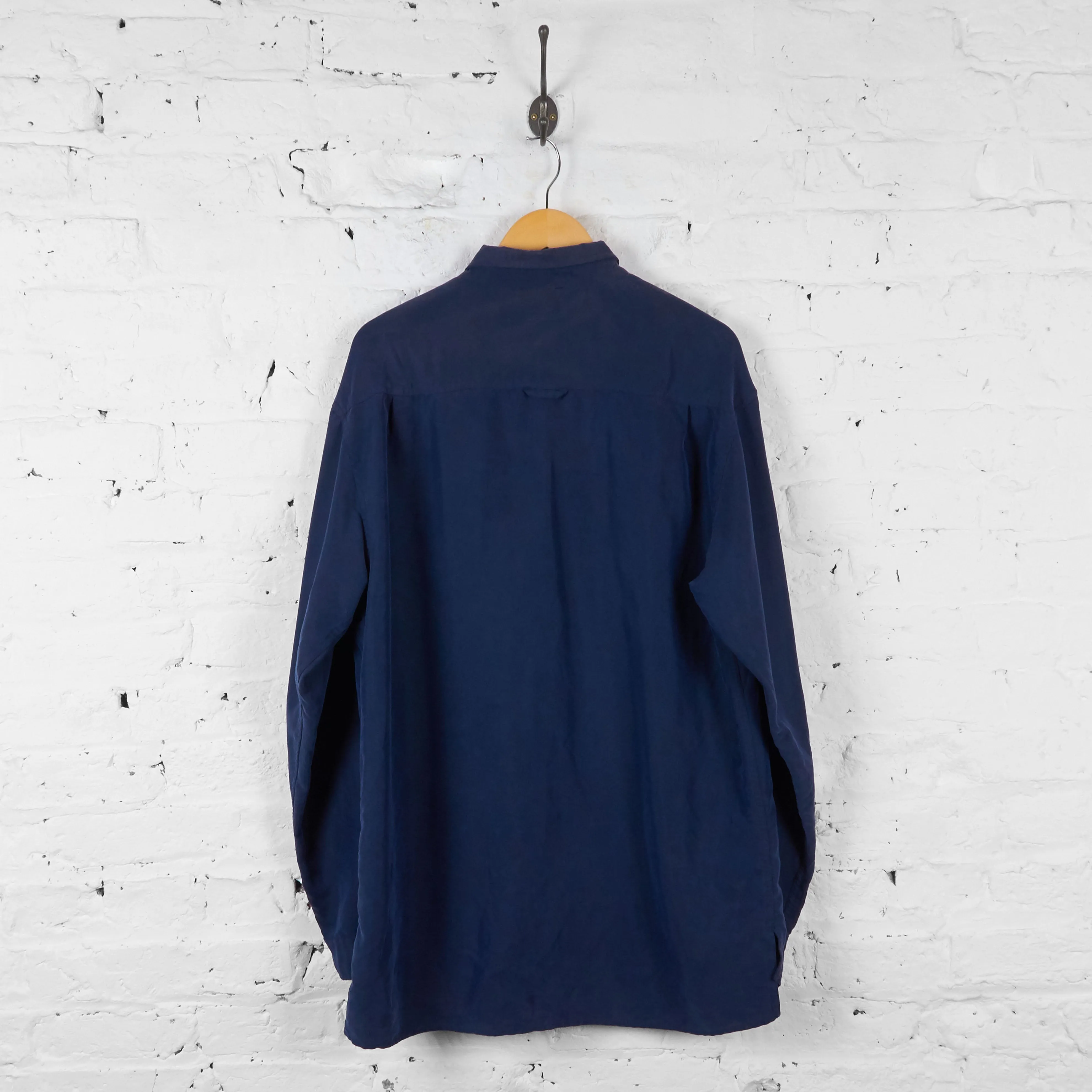 Vintage The North Face Utility Shirt - Navy - L