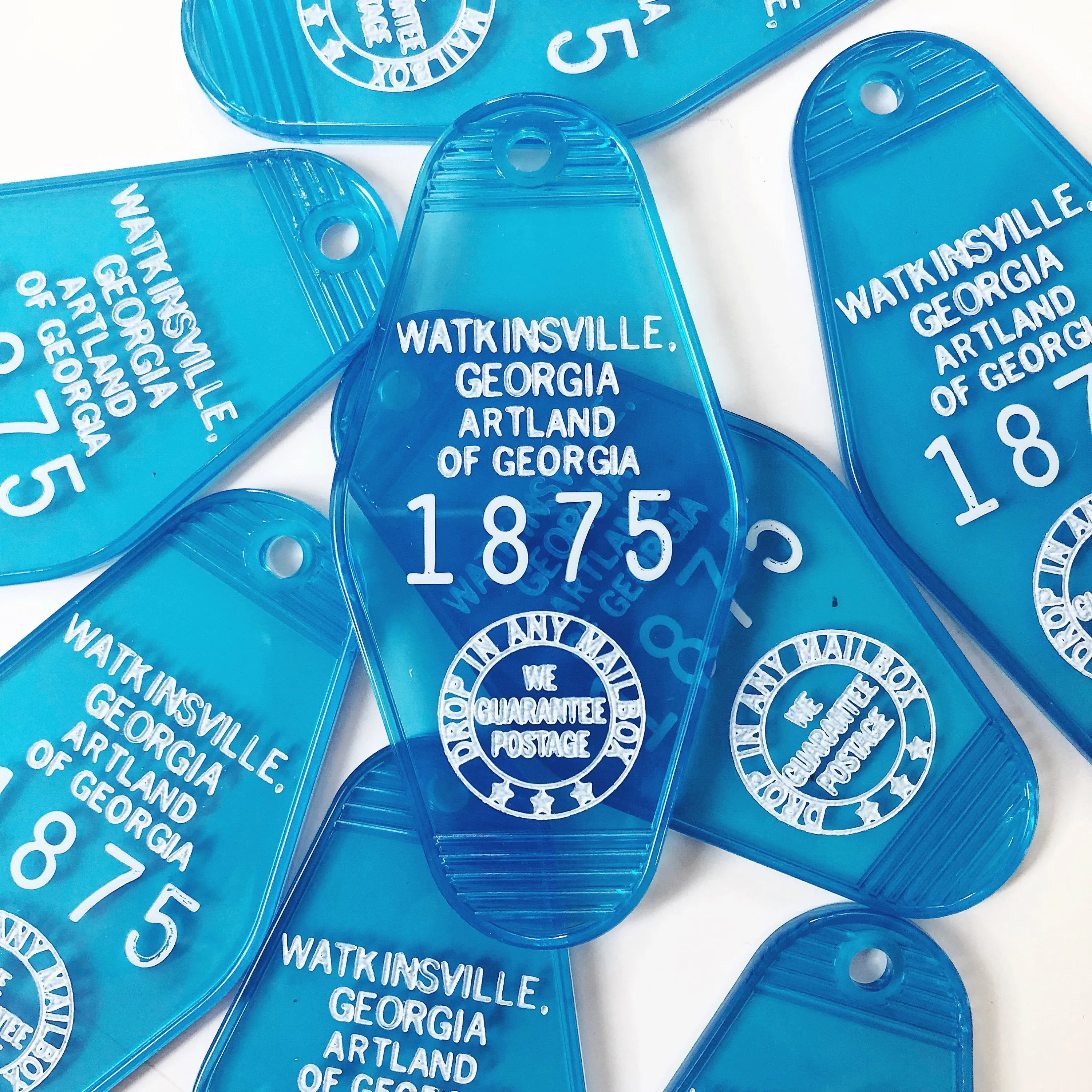 Watkinsville, Georgia Motel Keychain