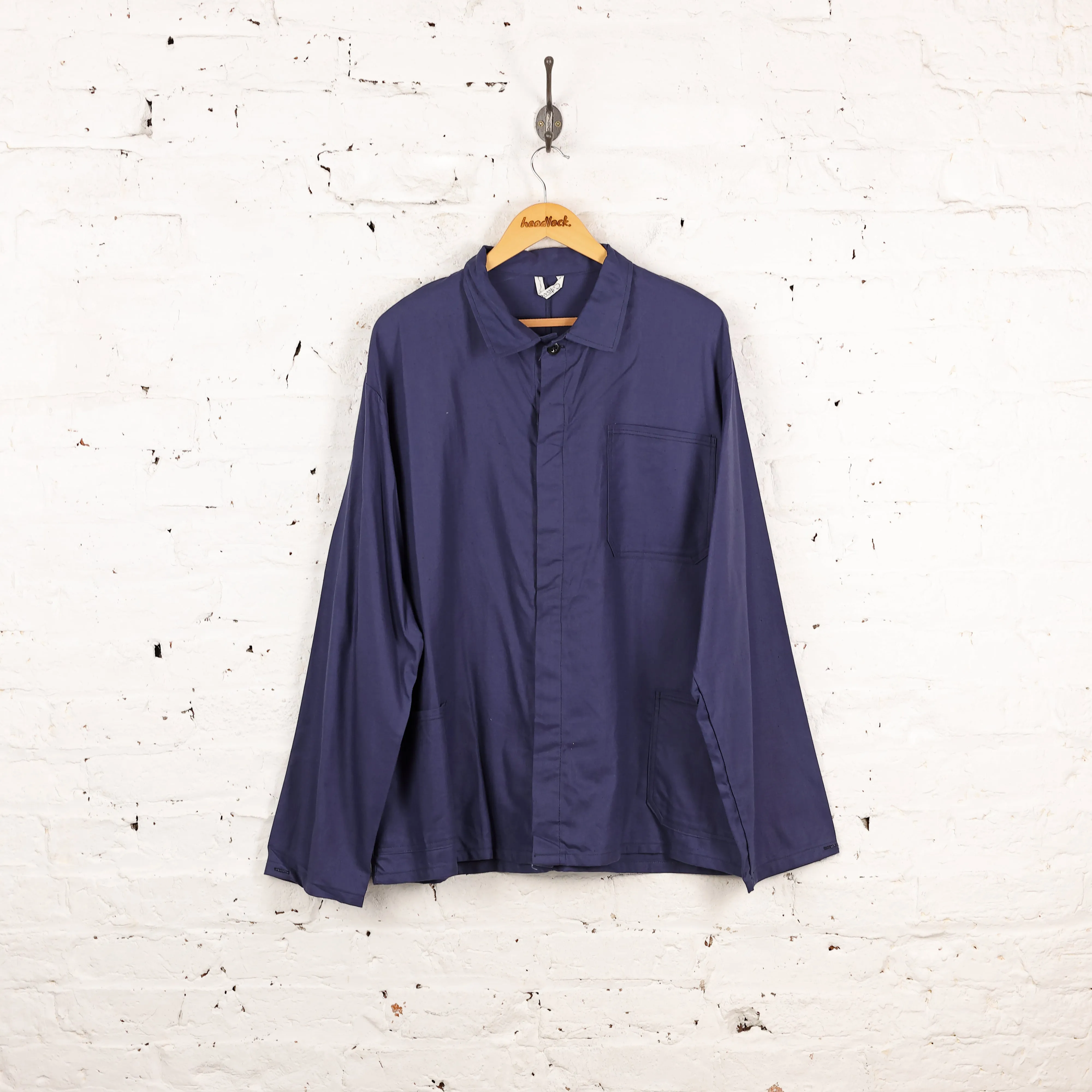 Work Chore Over Shirt - Blue - XXL