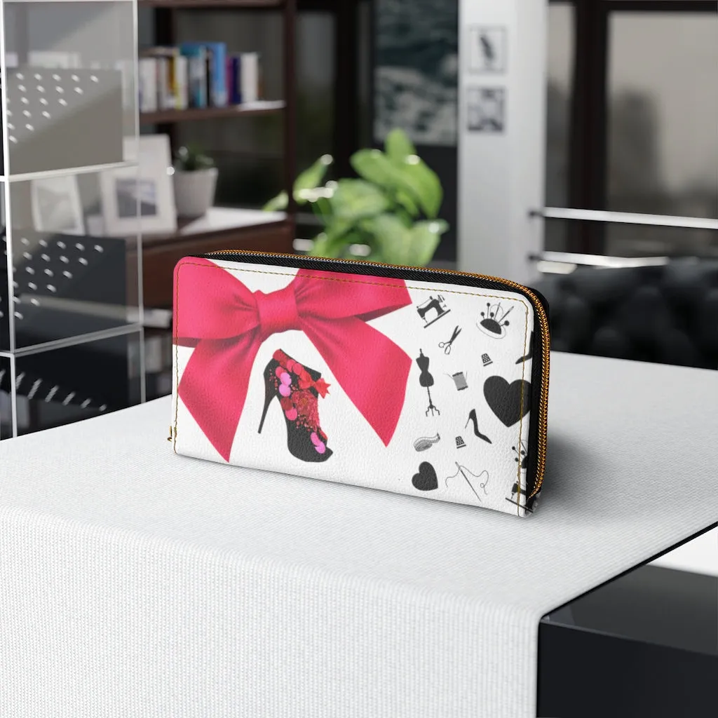 Zipper Wallet 'Fashion Week'
